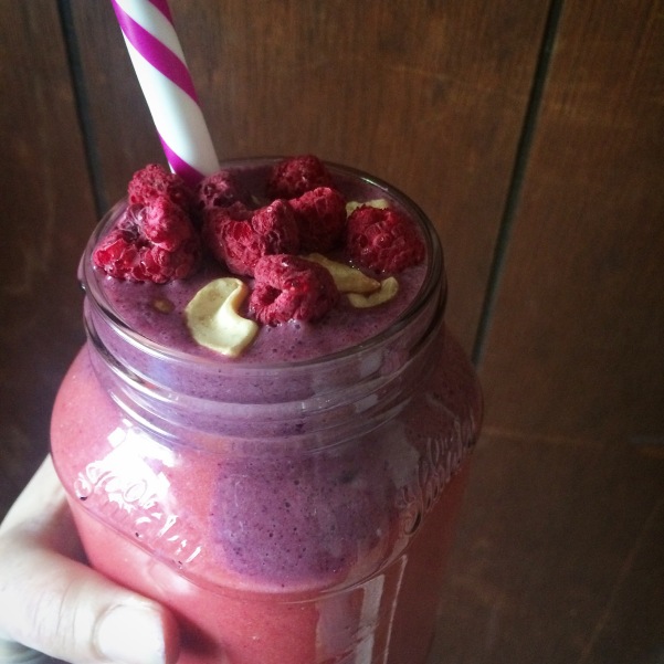 Red and Purple Smoothie